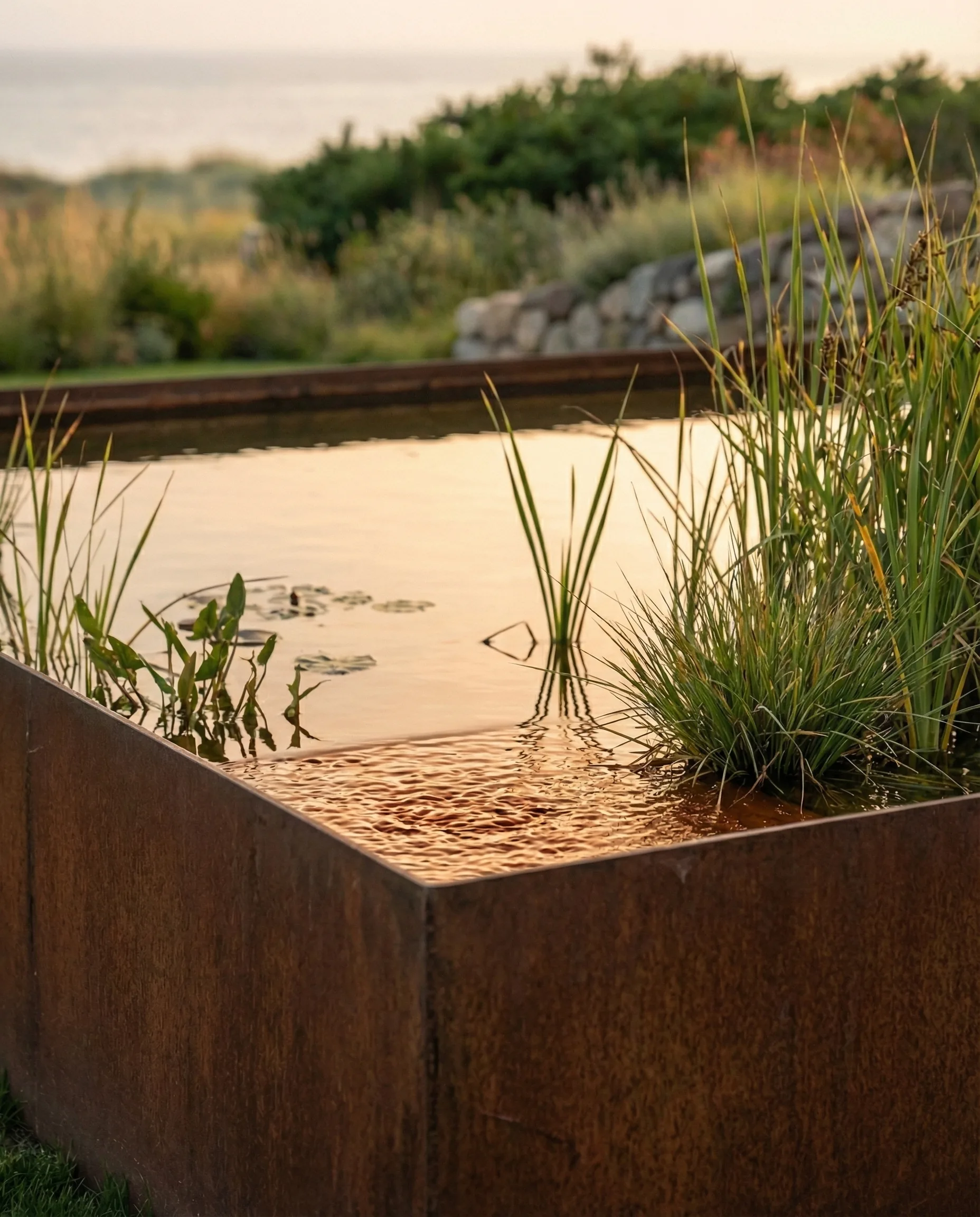 Wasserbecken Garten: Ruhige Wasserflächen als stilvolles Gestaltungselement