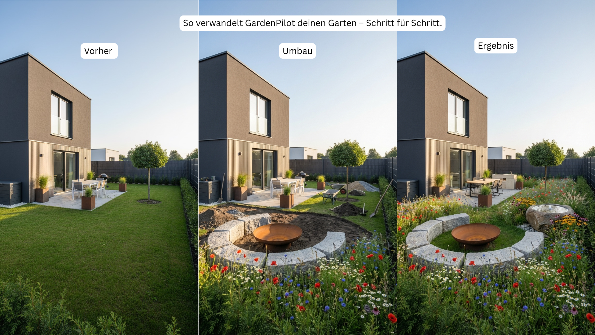 Gartenplanung Schritt für Schritt – Der optimierte GardenPilot-Prozess