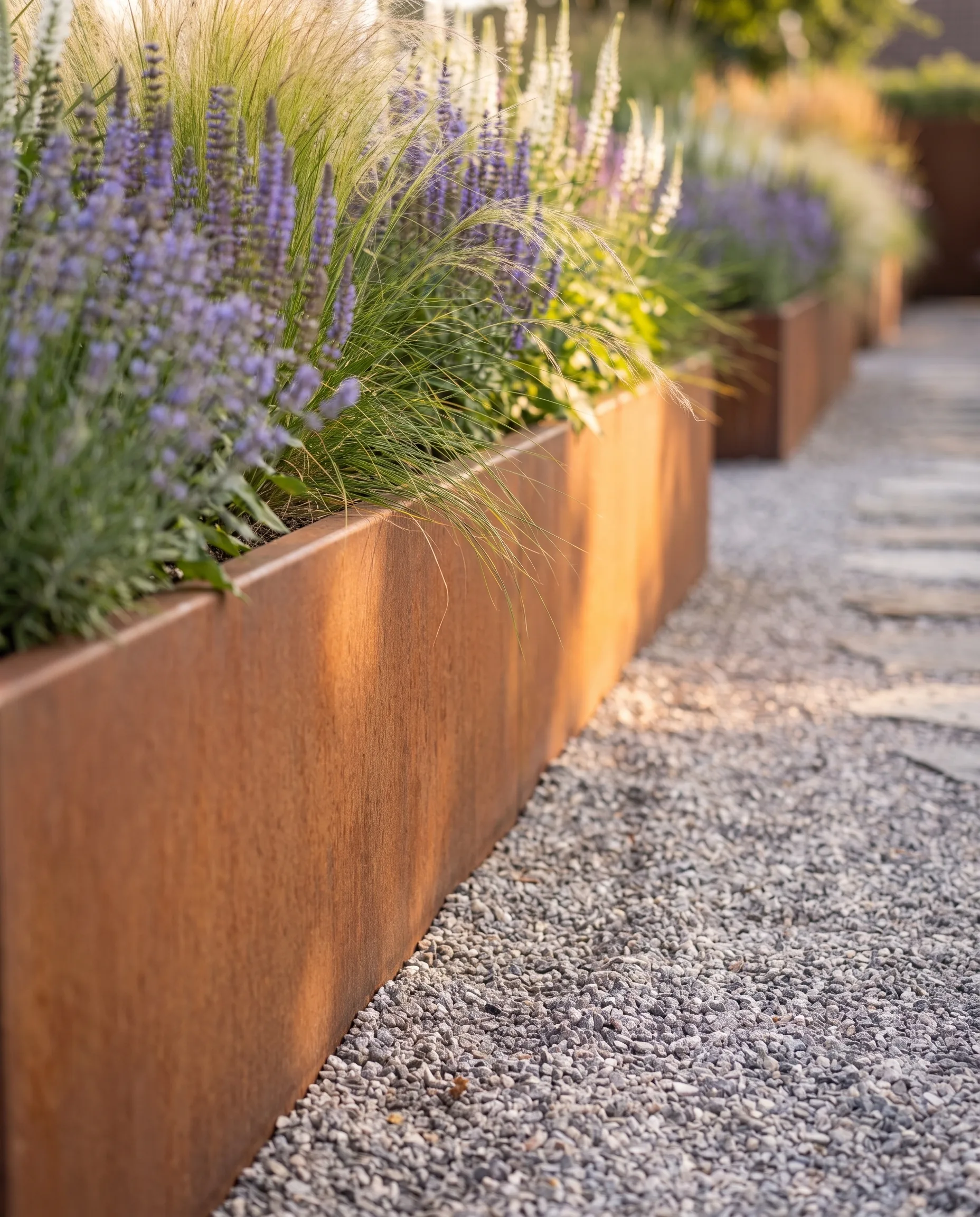 Corten Steel in the Garden: Uses, Patina, Rust Run-off and Care